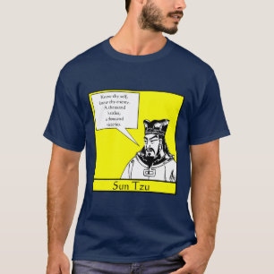 T-shirt Sun Tzu et citation