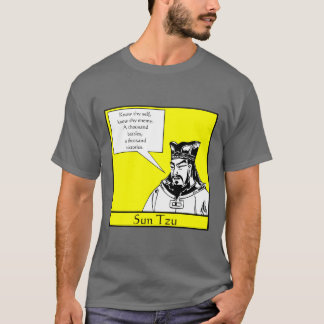 T-shirt Sun Tzu et citation