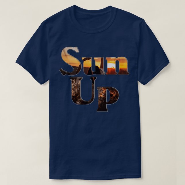 T-shirt Sun Up (Design devant)