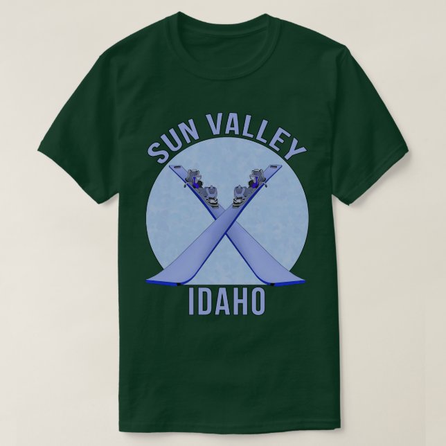 T-shirt Sun Valley Idaho (Design devant)