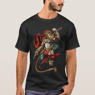 T-shirt Sun Wukong Roi Singe Chinois