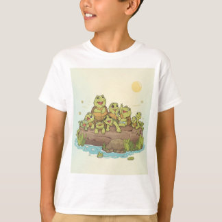T-shirt Sunbathing Turtle Crew – Log Life Tee