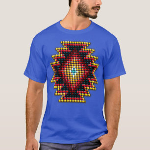 T-shirt Sunburst amérindienne de style américain