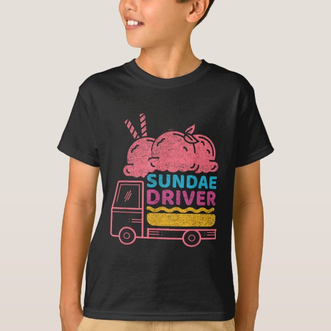 T-shirt Sundae Driver Weed Strain  (Devant)