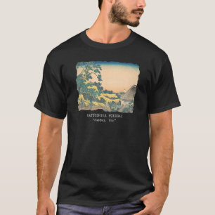T-shirt Sundai Edo Katsushika Hokusai Vintage Retro Japona