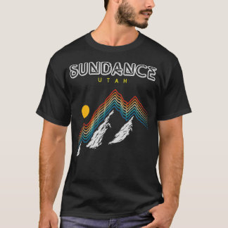 T-shirt Sundance Utah USA randonnée et escalade 1980