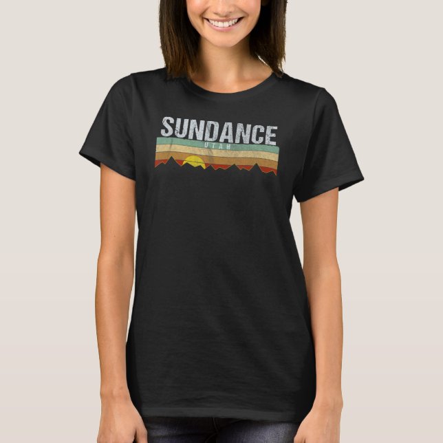 T-shirt Sundance Vintage rétro (Devant)