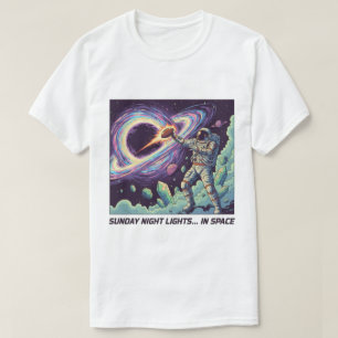 T-shirt "Sunday Night Lights… Dans l'espace" Football Cosm