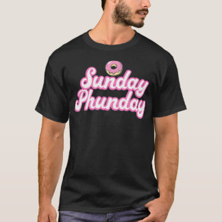T-shirt Sunday Phunday Phish Donuts   Funny Donut Lover