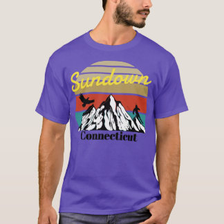 T-shirt Sundown ski Connecticut