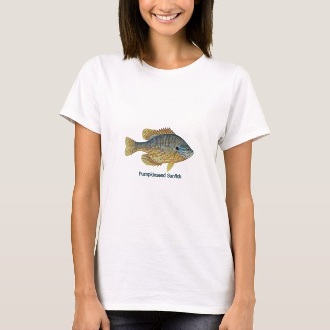 T-shirt Sunfish de Pumpkinseed (intitulé) (Devant)