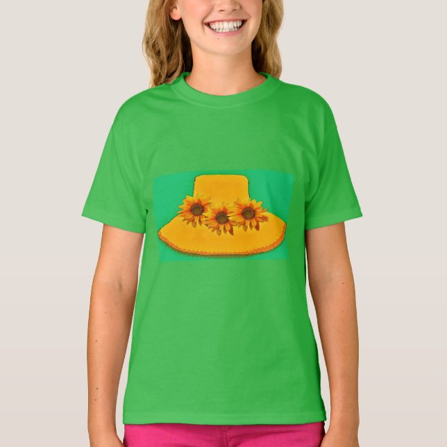 T-shirt Sunfleurs Trois (Devant)