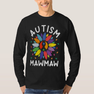 T-shirt Sunflower Autism Awareness Day Matching Family Aut