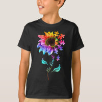 Sunflower Be Kind Puzzle Piece Sensibilisation sur