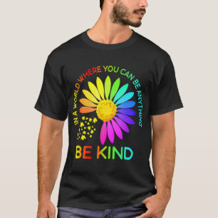 T-shirt Sunflower Be Kind Puzzle Support Sensibilisation s