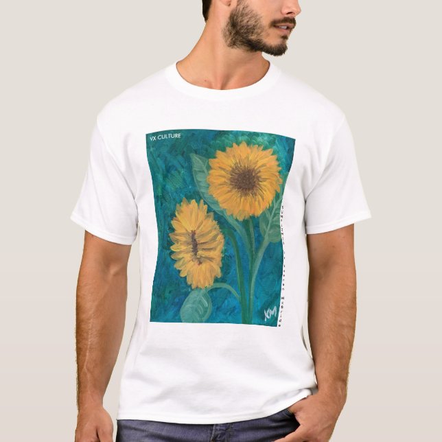T-shirt SUNFLOWER by Keenan (Devant)