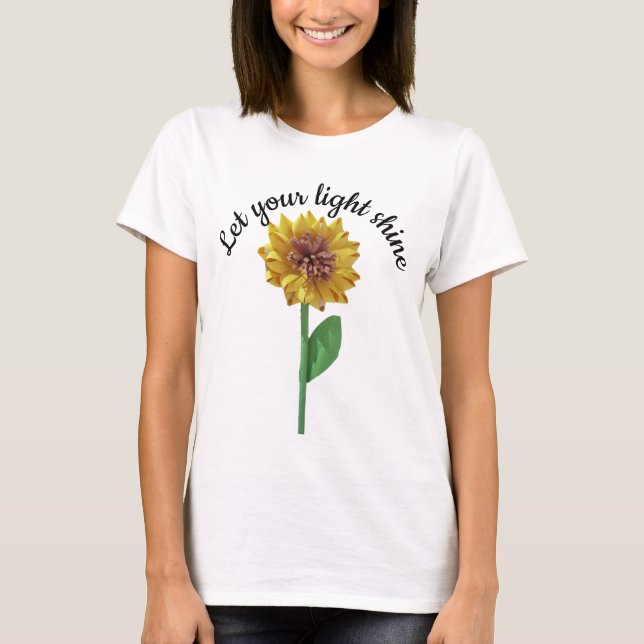 T-shirt Sunflower christian (Devant)