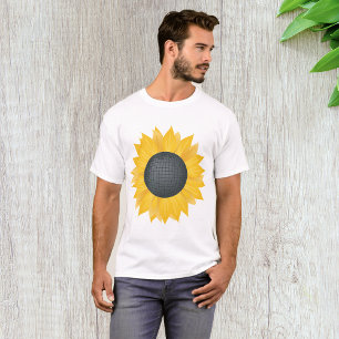 T-shirt Sunflower Disco Ball Retro Party Vibe