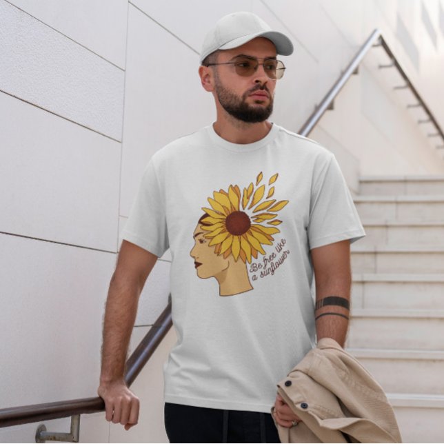 T-shirt Sunflower Femme Nature (Créateur téléchargé)