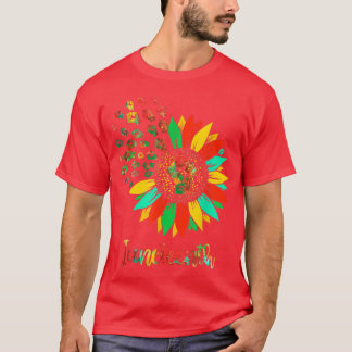 T-shirt Sunflower Fist Juneteenth Black History African Am