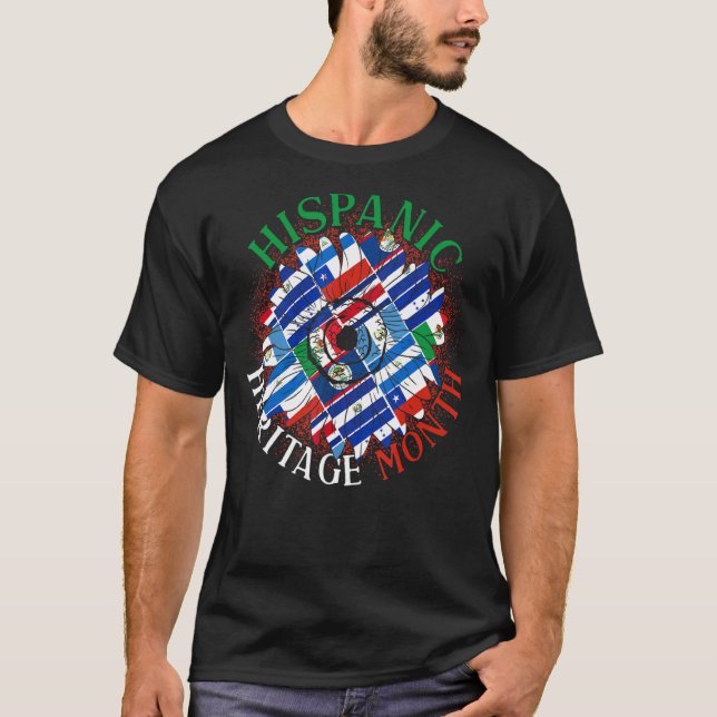 T-shirt Sunflower Latino Pride Hispanic Heritage Month (Devant)