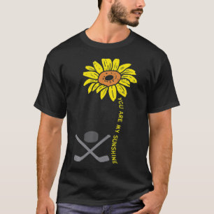T-shirt Sunflower Sunshine Hockey sur glace Sports Vintage