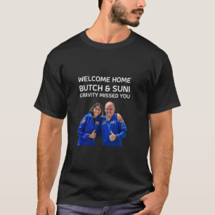 T-shirt Sunita Williams & Butch Wilmore - Butch & Suni, NO
