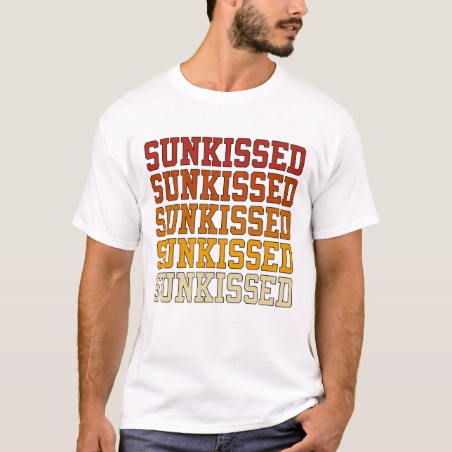 T-shirt Sunkissed (Devant)