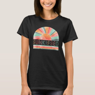 T-shirt Sunkissed Rainbow Hawaii Beach Vacances d'été pour