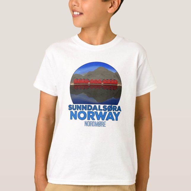T-shirt Sunndalsøra Nordmøre Norvège (Devant)