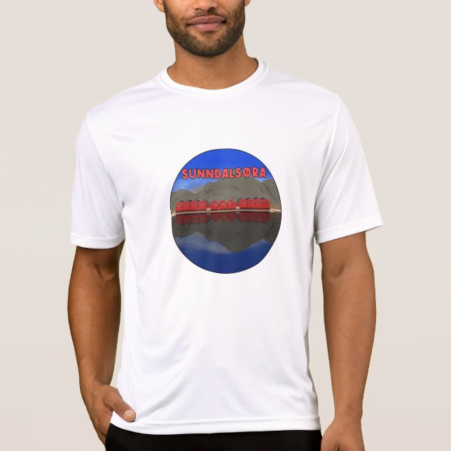 T-shirt Sunndalsøra Norvège (Devant)