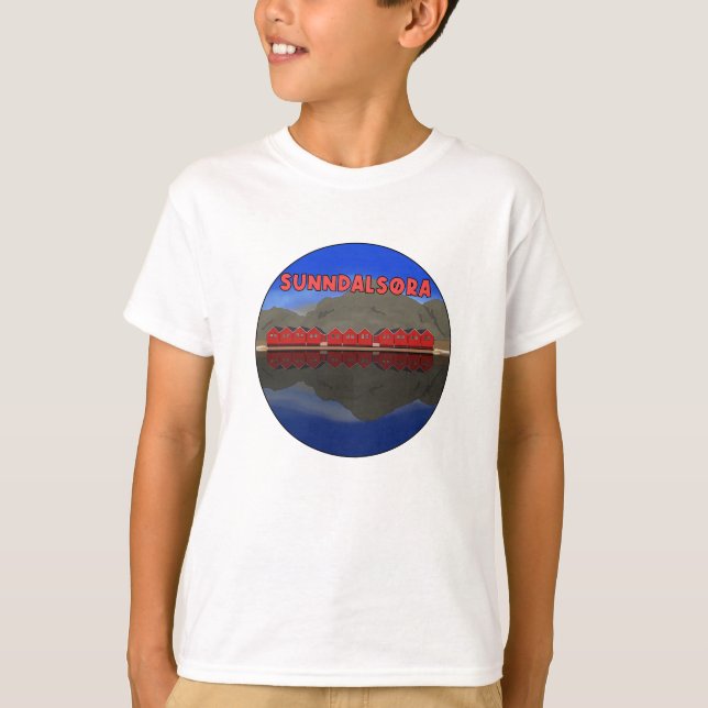 T-shirt Sunndalsøra Norvège (Devant)