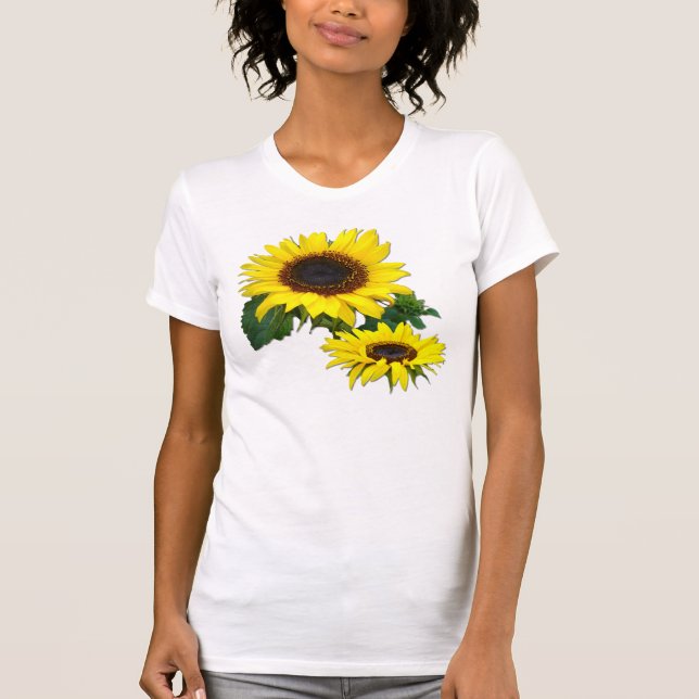 T-SHIRT SUNNY SUNLOWERS (Devant)