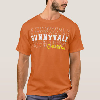T-shirt Sunnyvale city Californie Sunnyvale CA