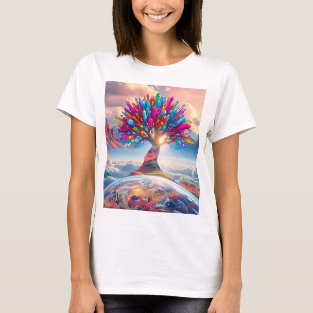 T-shirt Sunrise Crystal (Devant)