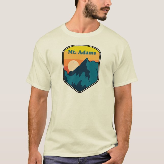 T-shirt Sunrise du mont Adams Washington (Devant)