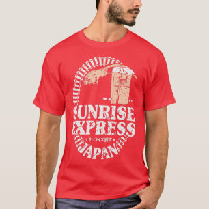 T-shirt Sunrise Epress Train Japon Tokyo Seto Sunrise Seto