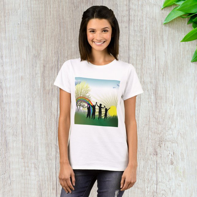 T-shirt Sunrise Rainbow Children (Créateur téléchargé)