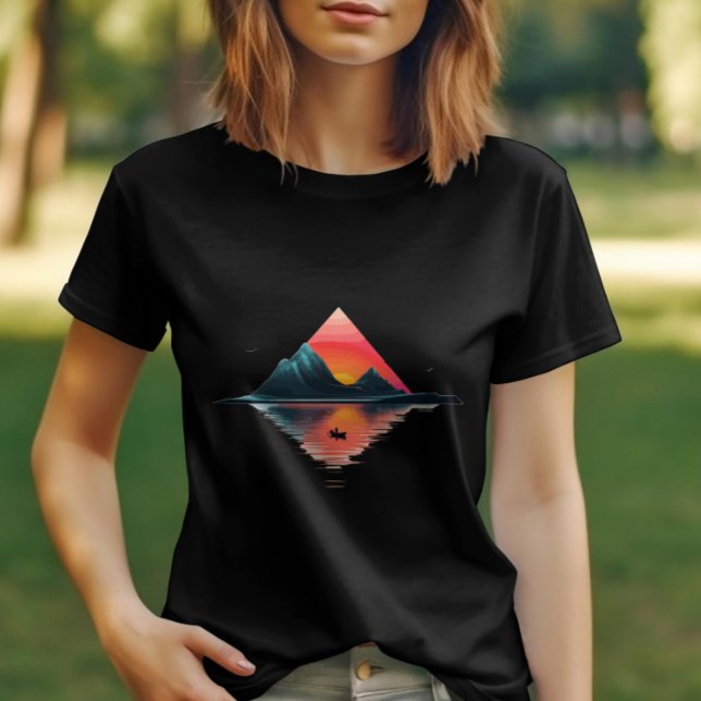 T-shirt Sunrise Sail (Créateur téléchargé)