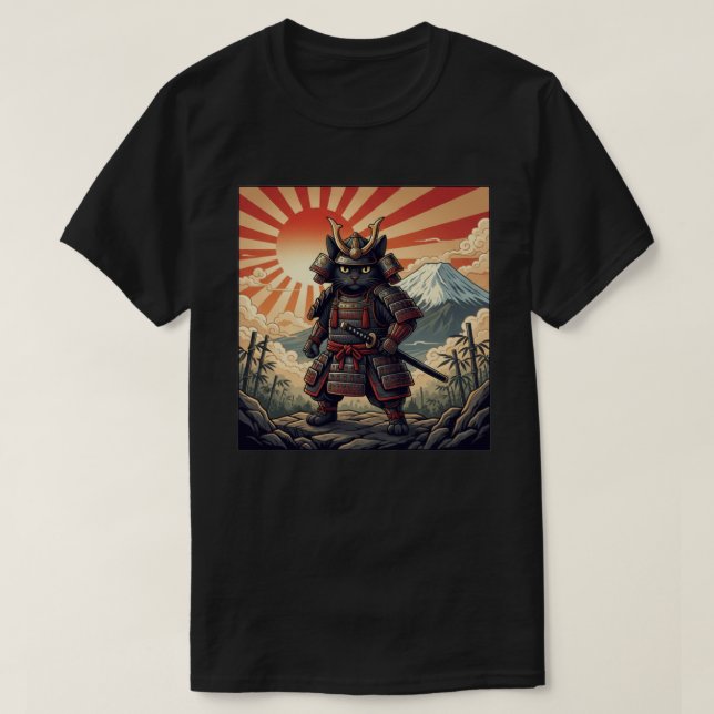 T-shirt Sunrise Samouraï  (Design devant)