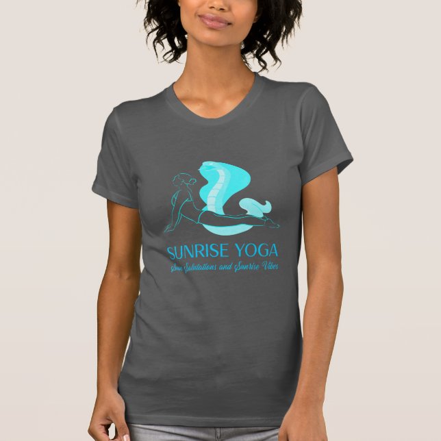T-shirt Sunrise Yoga Sun Solutions Et Sunrise (Devant)
