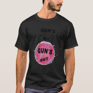 T-shirt Sun's Out Guns Out Kettlebell Graphic Bodybuilding