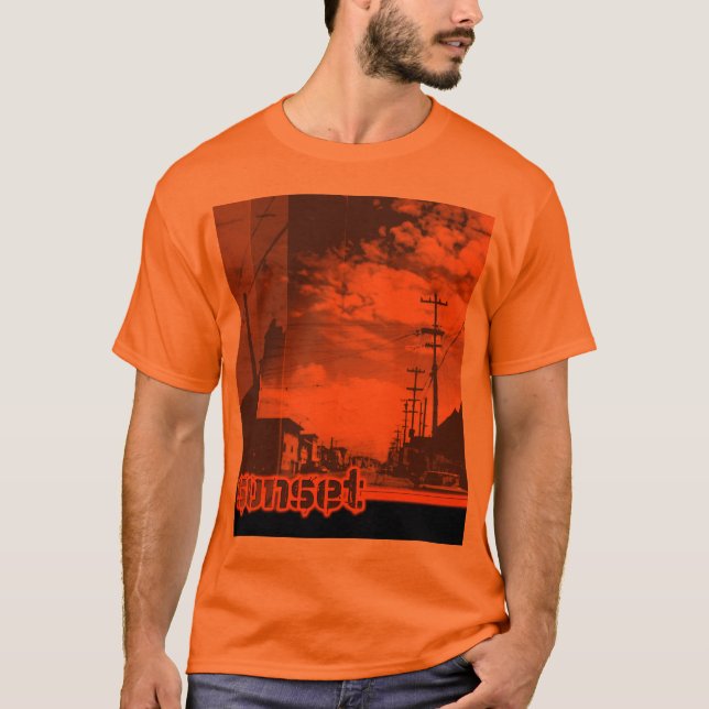 T-shirt sunset7 (Devant)