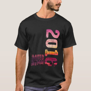 T-shirt Sunset Beach Année 2016 Naissance Vintage depuis 2