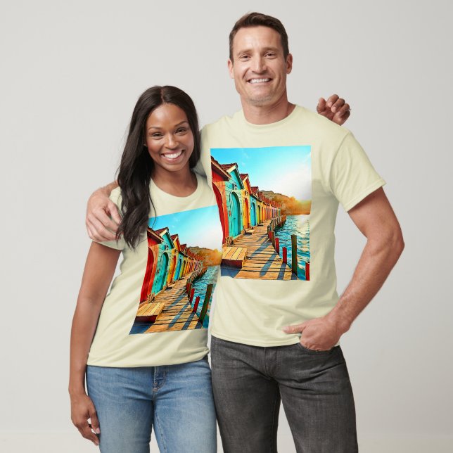 T-shirt Sunset Bliss : Hues Balnéaires (Unisexe)