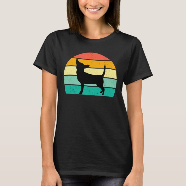 T-shirt Sunset Chihuahua (Devant)