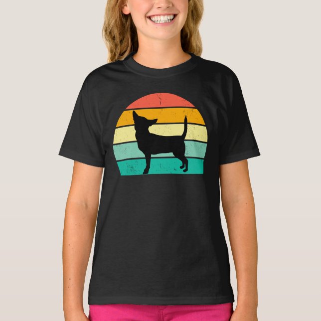 T-shirt Sunset Chihuahua (Devant)