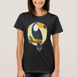 T-shirt Sunset Cute Bird Animals Exotic Plants Nature Bird