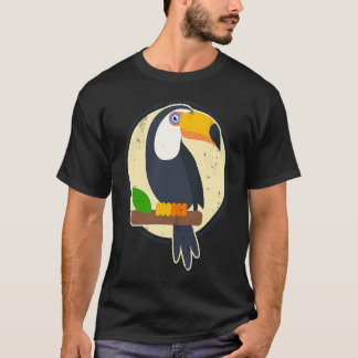 T-shirt Sunset Cute Bird Animals Exotic Plants Nature Bird