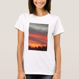 T-shirt Sunset de la Nouvelle Angleterre